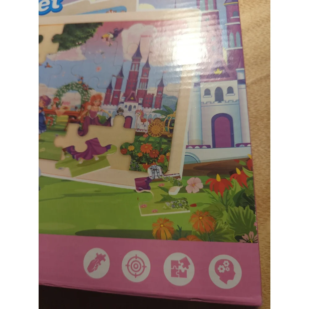 Synarry Wooden Jigsaw Puzzle Set 24 Pieces